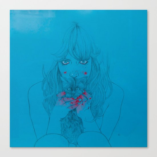 AZUL Canvas Print