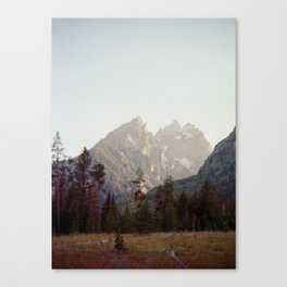 Shadow of the Tetons Canvas Print