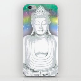 Buddha and Rainbow iPhone Skin