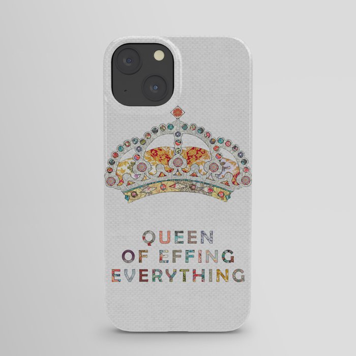 her daily motivation iPhone Case