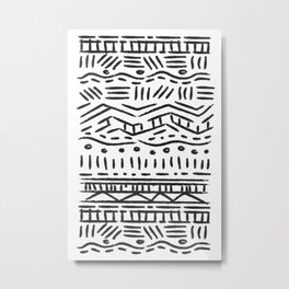 Stress Relief Timeline, II Metal Print | Stress Relief, Pattern, Digital, Drawing, Ink Pen, Black And White, Line, Lineart, Stress 