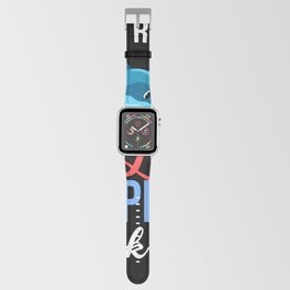 Dolphin Trainer Animal Lover Funny Cute Apple Watch Band