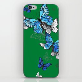 Butterfly bohemian aesthetic 5 iPhone Skin