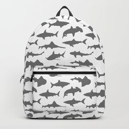 Grey Sharks Backpack