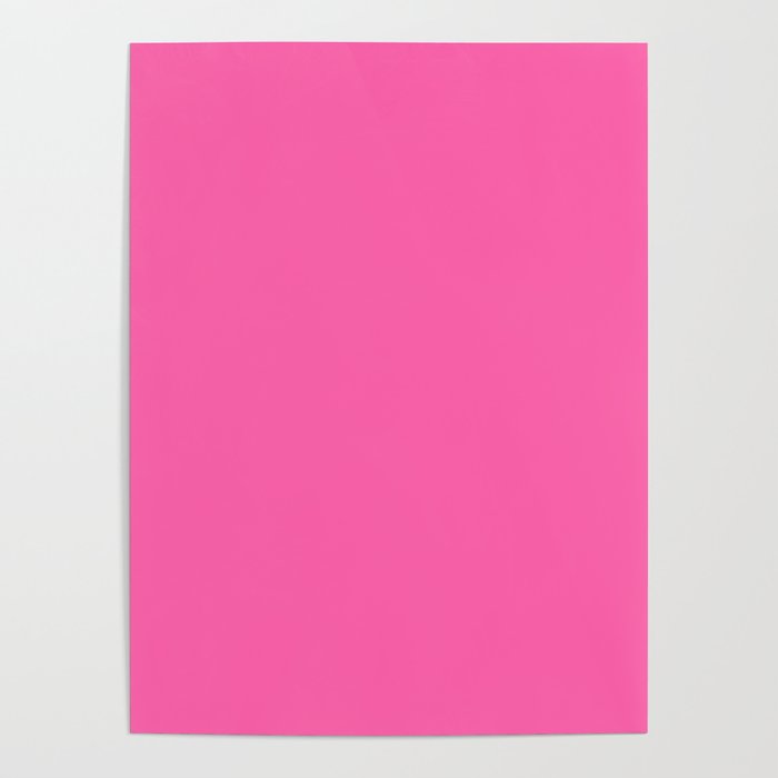 Hot Pink Poster