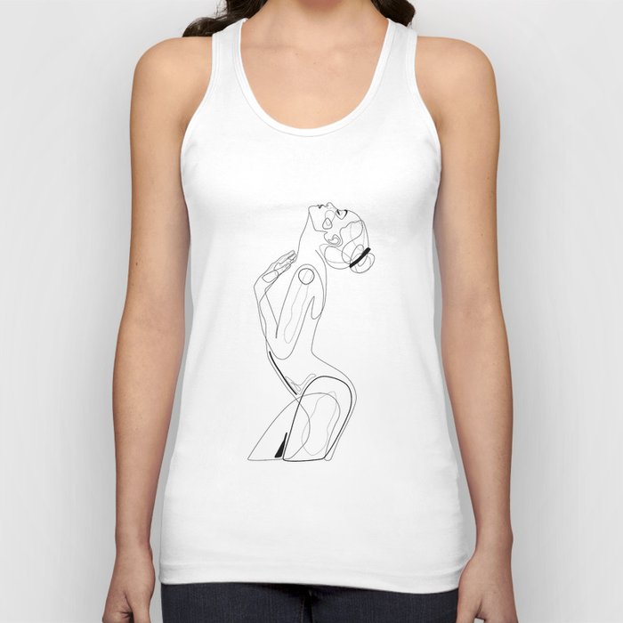 Naked Profile Lines Tank Top