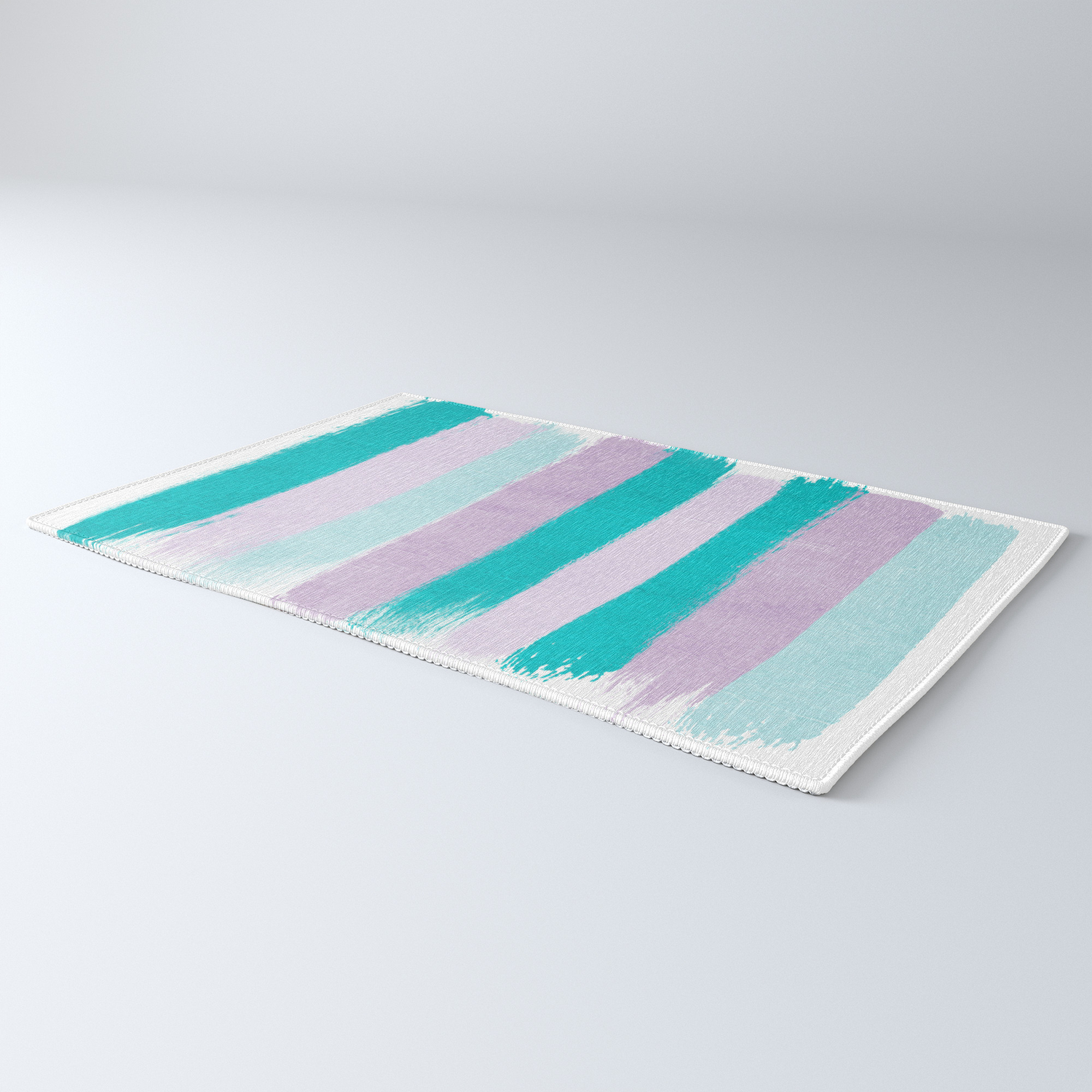Painted Stripes Minimal Brushstrokes Nursery Home Decor Modern