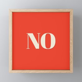 No Framed Mini Art Print