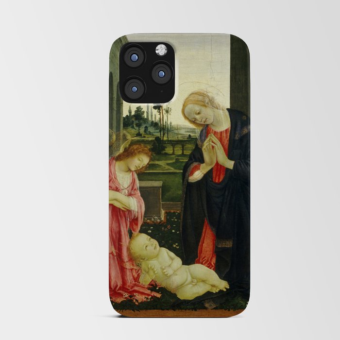 Filippino Lippi "The Adoration of the Child" iPhone Card Case