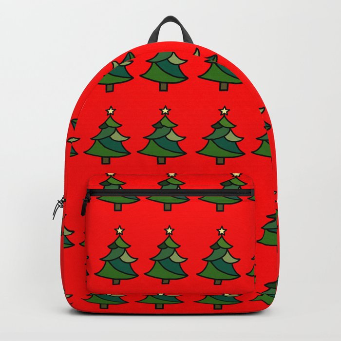 Stained Glass Christmas Tree Backpack