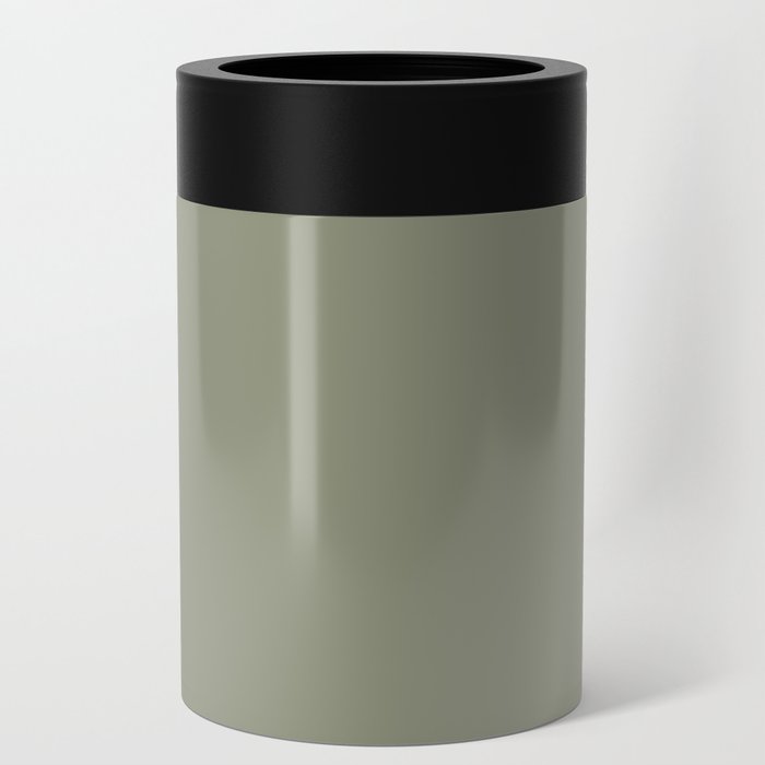Blanched Thyme green solid Can Cooler