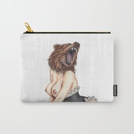 The Bear Naked Lady Carry-All Pouch