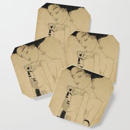 Egon Schiele  -  Standing Girl Coaster