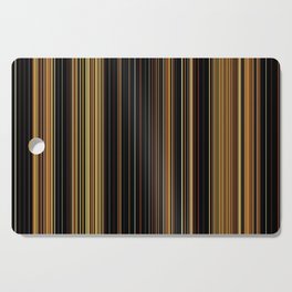 Abstract background of colored neon lines Cutting Board
