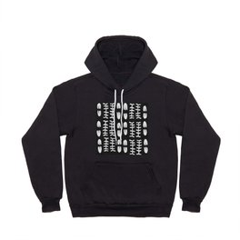 ethnic pattern vintage black and white_2 Hoody