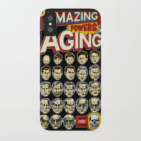 The Amazing Powers of Aging! iPhone Case