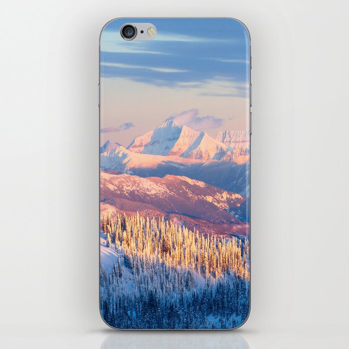 Big Mountain Sunset iPhone Skin