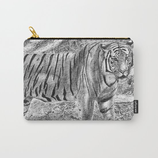 Malayan Tiger (Harimau) Carry-All Pouch