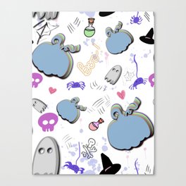 Sweet tart Halloween Canvas Print