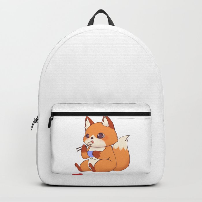 Cute fox backpack hot sale