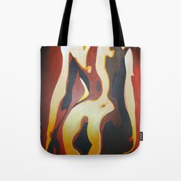 Back View Of A Nude Woman Tote Bag