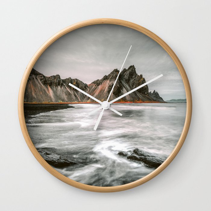 Iceland Wall Clock
