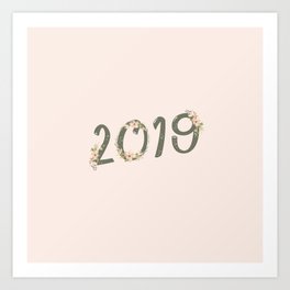 Year in Bloom Art Print