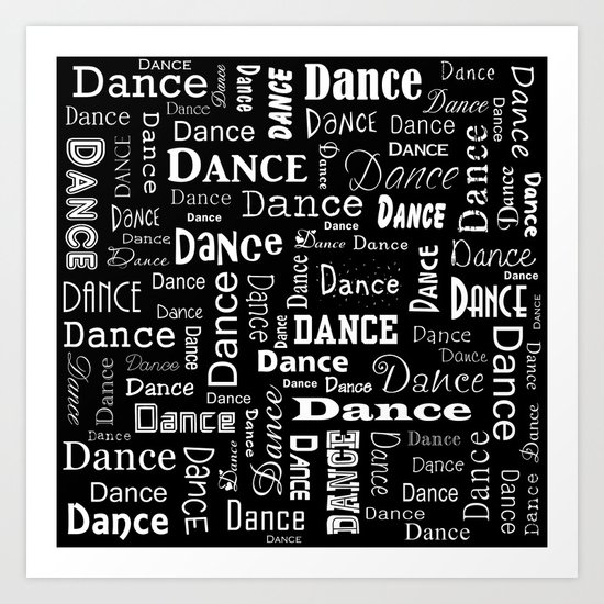Just Dance! Art Print