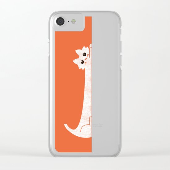 Mark's Superpower: cat Superstretch Clear iPhone Case