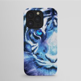 White Tiger | Snow Tiger | Tiger Face | Space Tiger iPhone Case