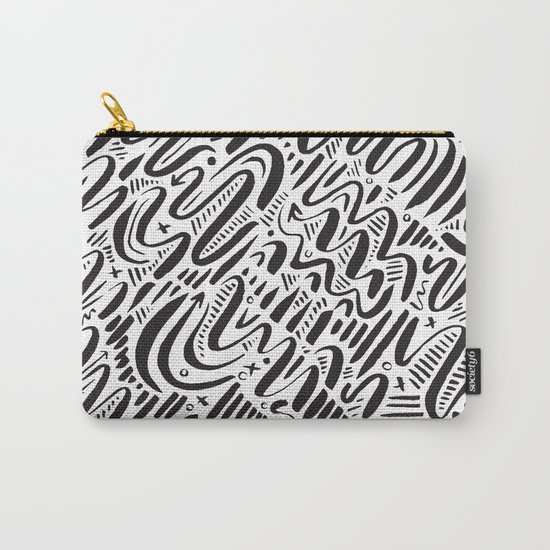 SQUIGGLY WIGGLY Carry-All Pouch