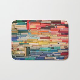 Colorful Book Stack Bath Mat | Colorful, Pages, Literature, Smart, Photo, Books, Color, Novel, Book, Colour 