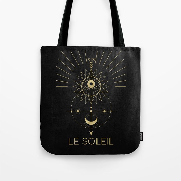 Le Soleil or The Sun Tarot Tote Bag