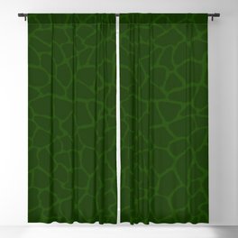 Mosaic Abstract Art Olive Blackout Curtain