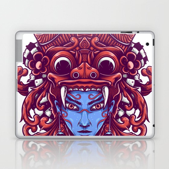Tribal Girl Laptop & iPad Skin