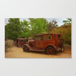 Route 66 Vintage Auto 2007 Canvas Print