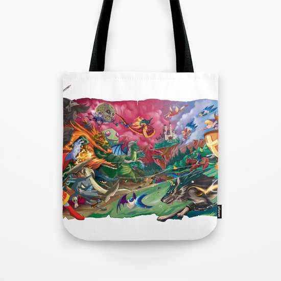 Zelda Mash Up Tote Bag