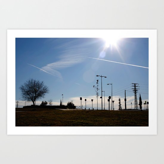 "Peaceful" Art Print