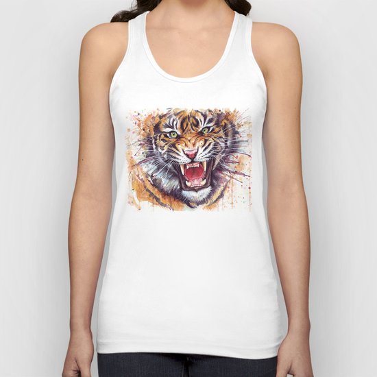 Tiger Unisex Tank Top