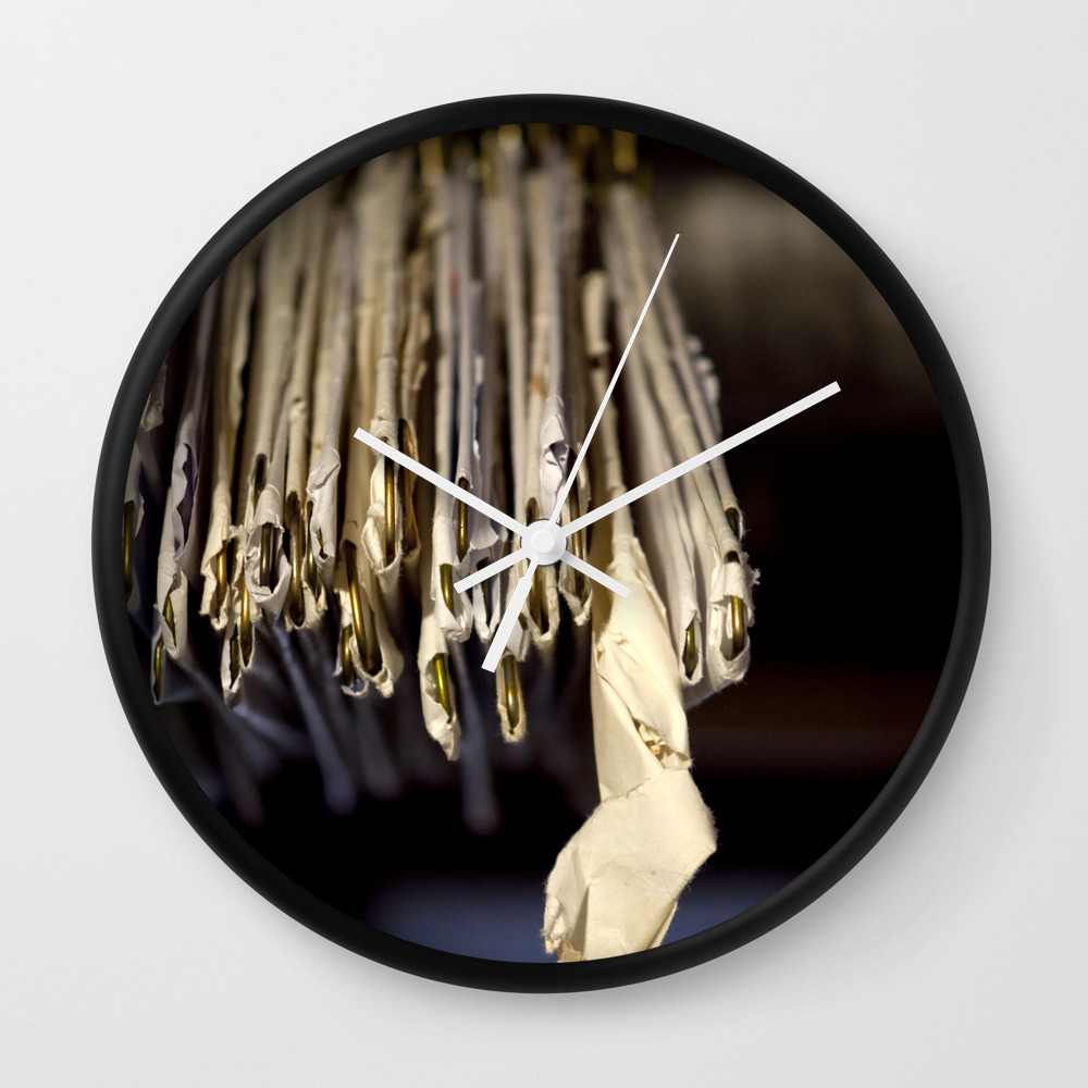Hangers Wall Clock By Alanegianetti Society6
