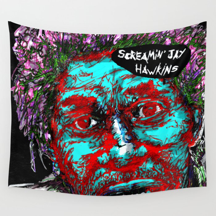 Screamin' Jay Hawkins Wall Tapestry