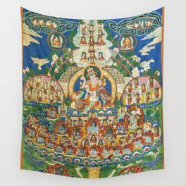 Guru Rinpoche Thangka Padmasambhava Wall Tapestry