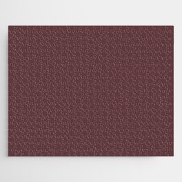 Red Vine Brown Jigsaw Puzzle