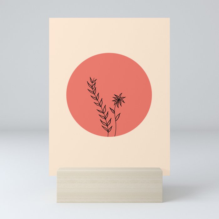 The Circle of (Plant) Life Mini Art Print