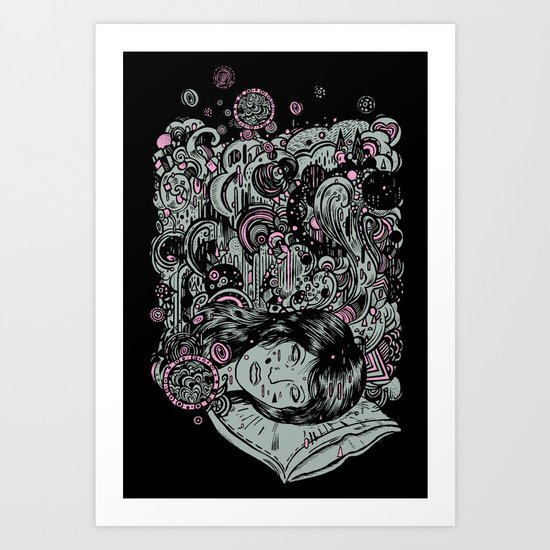 Irregular Sleeping Pattern Art Print