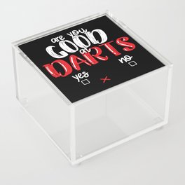 Dart Board Game Gift Idea Acrylic Box