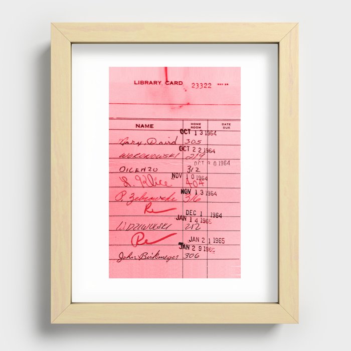 Recessed Framed Print