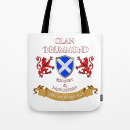 Drummond Scottish Clan Middle Ages Mischief Tote Bag