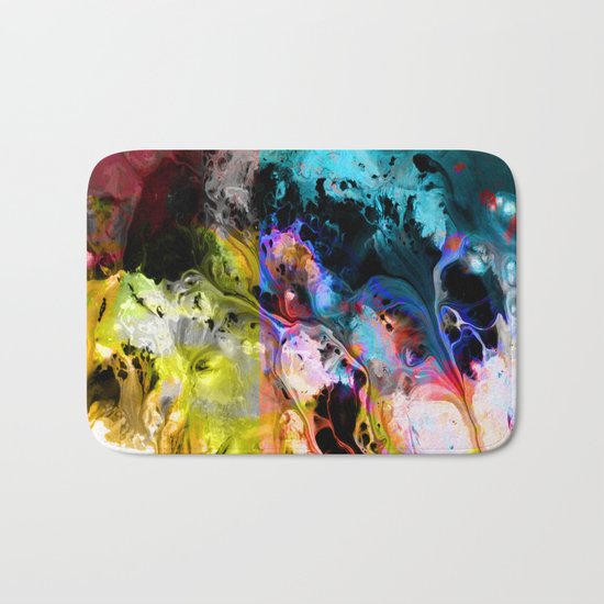 Self-Conscious Sparks Bath Mat