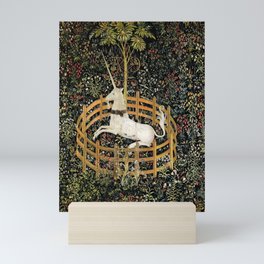 The Unicorn in Captivity  Mini Art Print